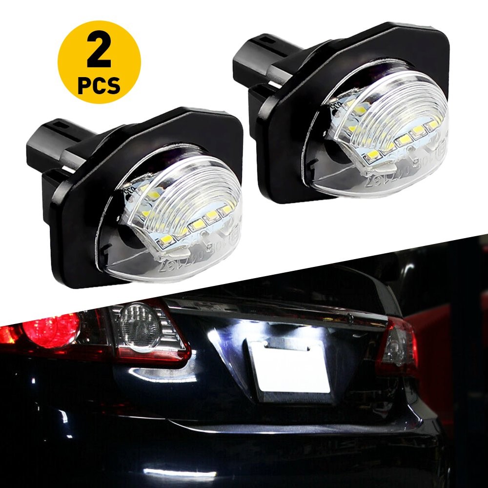 AUXITO 18LED License Light Plate For 2009-2013 Toyota Corolla Tag Lamp 6000K EXV
