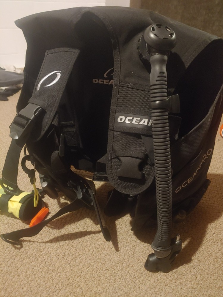 Oceanic Scuba BCD Vest Quick Release Valve Size Small