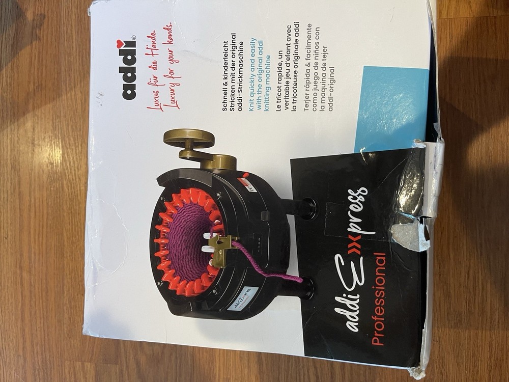 addi Express Professional Knitting Machine with Accessories