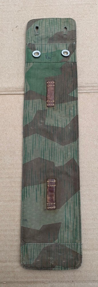 WWII Swiss Splinter Camo Pouch 1942 Dated