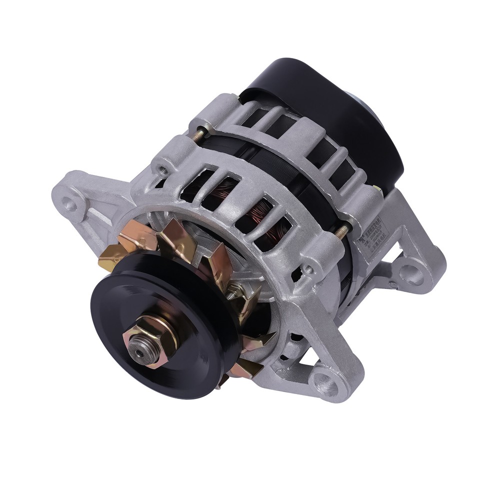 2000W Permanent Magnet Synchronous Generator DC 24V Dual Wheel Generator Copper