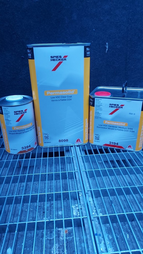 Axalta/Spies Hecker 8098 Clearcoat Kit
