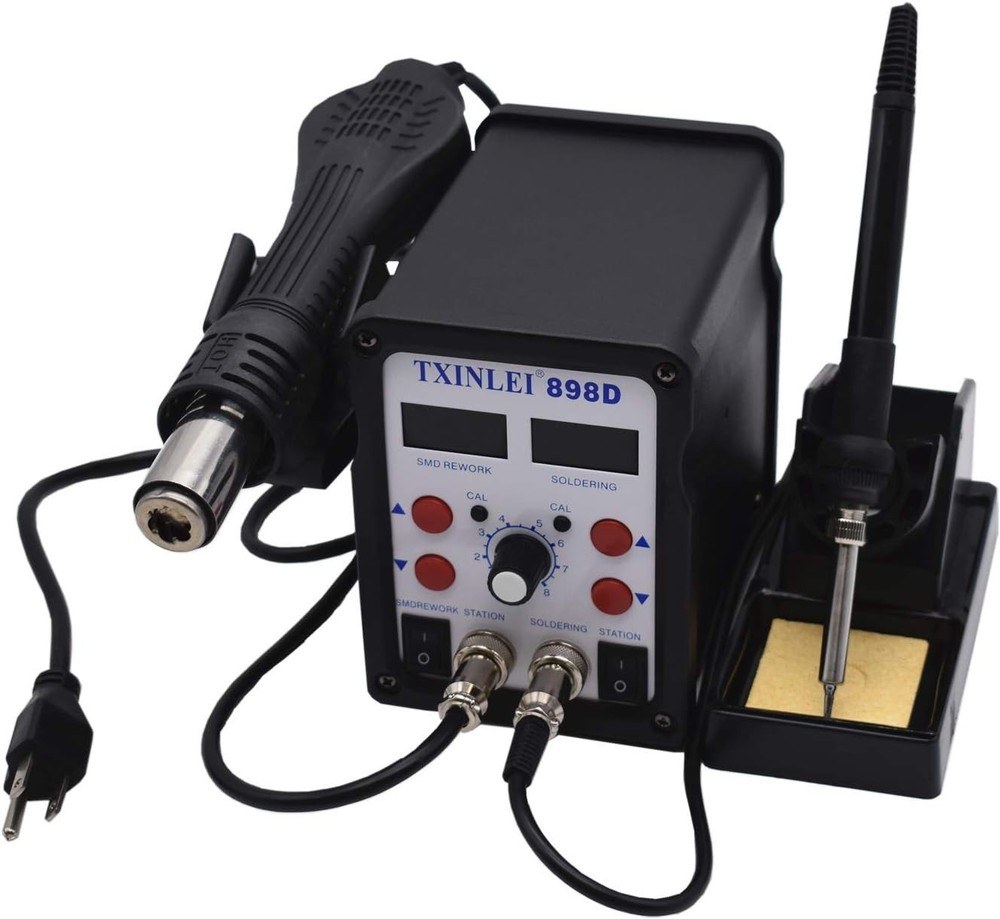 Efficient Solder Station with Automatic Stop and Temperature Control Features