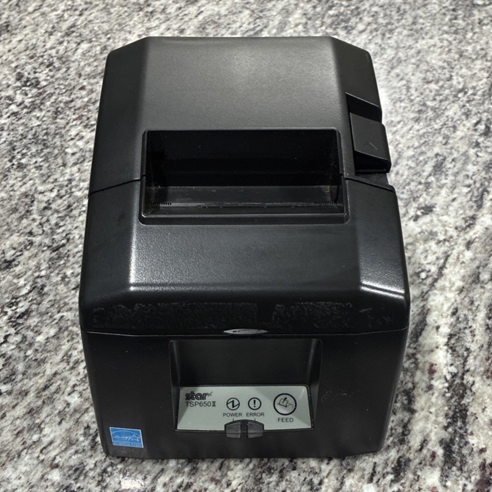 Star Micronics POS Thermal Receipt Printer Model TSP650II No power supply