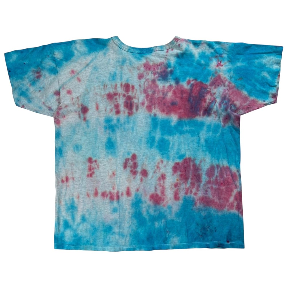 Vintage 90s Champion mini script tie dye tee (XXL)