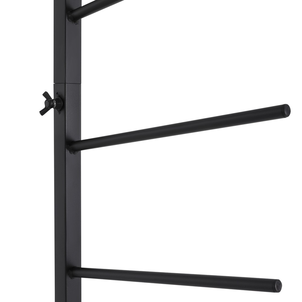 17-Tier Wall Mounted Blueprint Storage Rack for Organized Creative Workspaces
