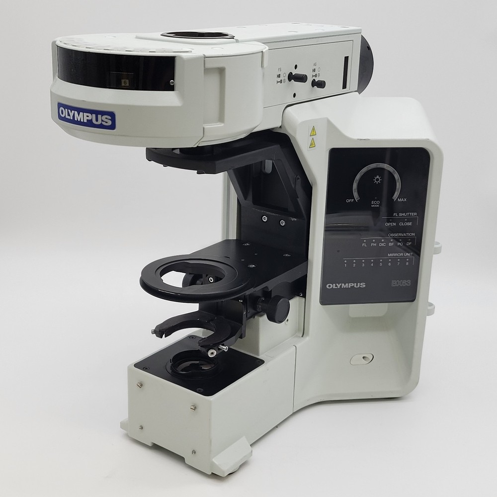 Olympus Microscope BX63 Stand Motorized Fluorescence