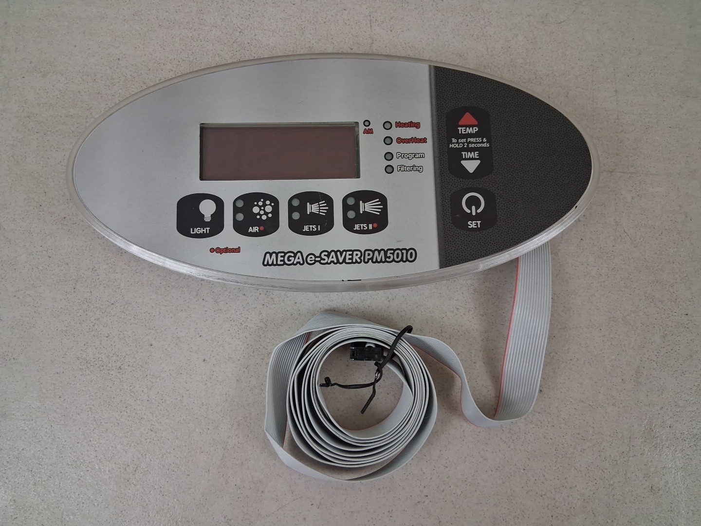 Acura Spa Systems Hot Tub Topside Control Panel PM5010 w/ 6 Foot Cable