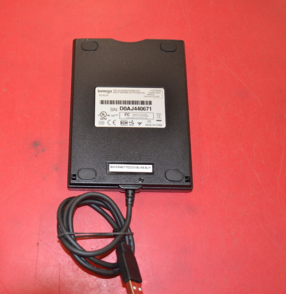 iomega Floppy USB Power Drive PC/ Mac Open Box File Storage