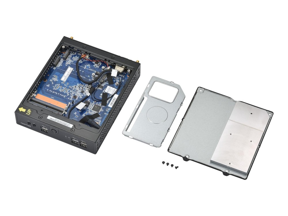 Shuttle XPC slim DS50U5 Barebone System Slim PC 1 x Processor Support 1 Core i5