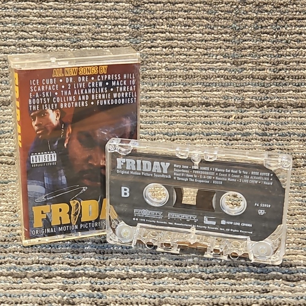 Friday Soundtrack Cassette 1995 Priority Records