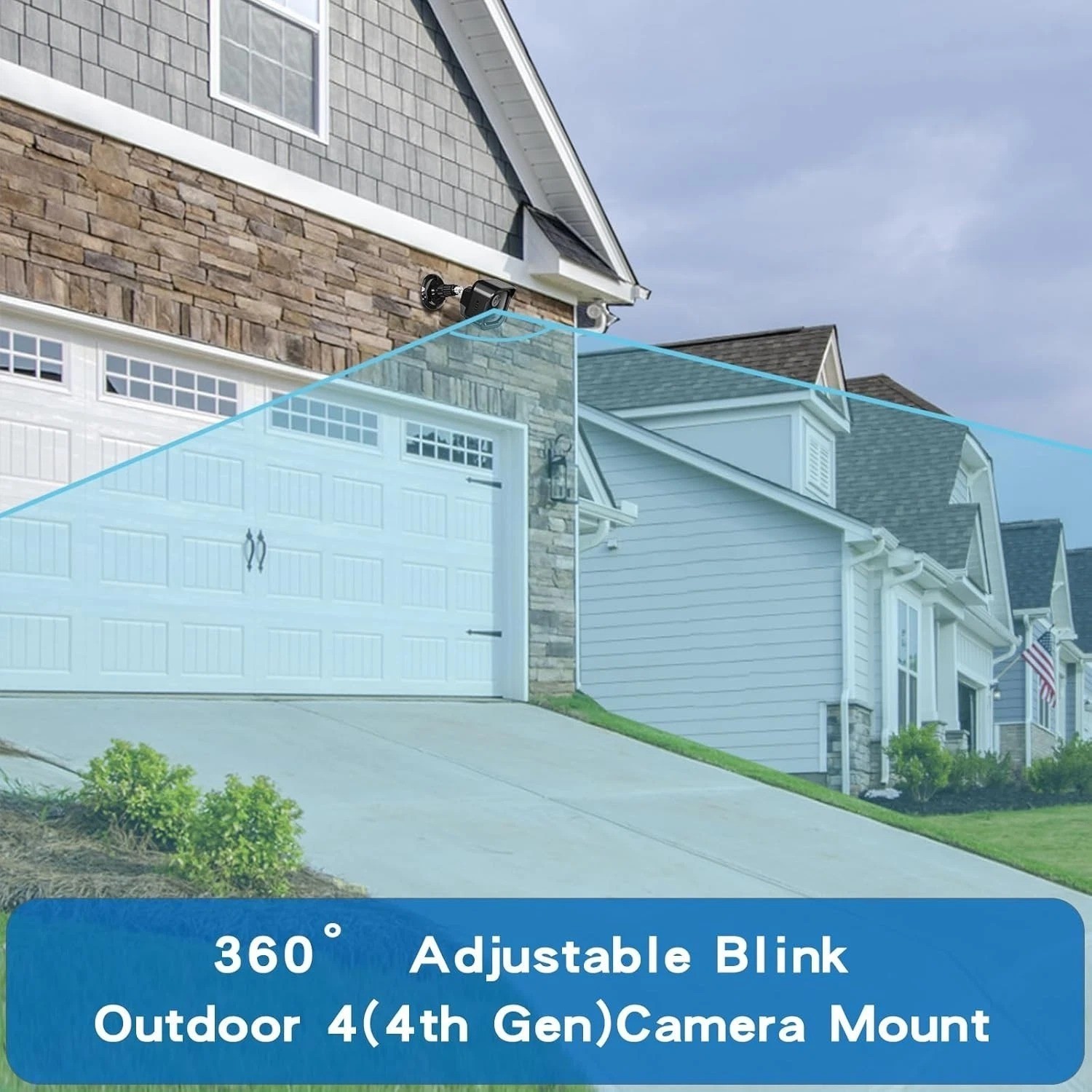 3 Pack All New Blink Outdoor & Indoor Wireless Home Security Camera System Mount