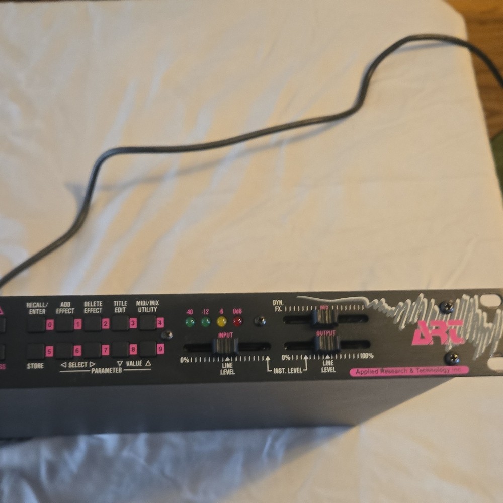 ART SGE Digital Multi-Effects Processor Rack Mount 2-Channel Pitch Transposer