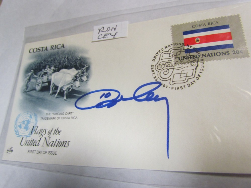 Ron Cey Signed Autographed First Day Cover Envelope