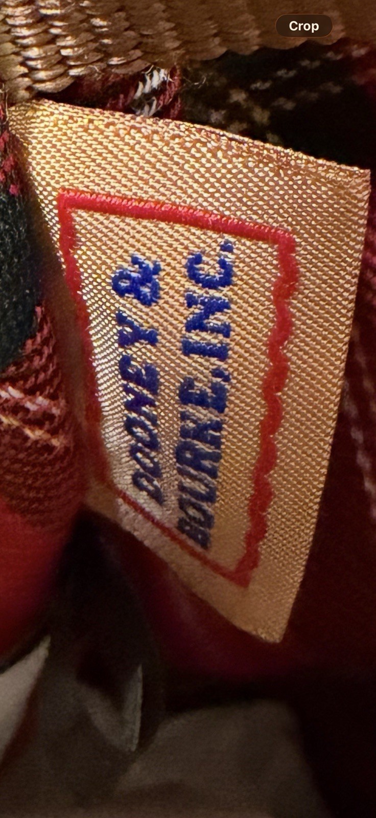 Dooney & Bourke Disney Holiday 2018 Mickey Minnie Large Zip Tote Bag Black