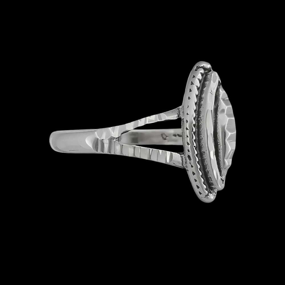 Size 6 - Diamond Cut Twisted Wire Ring