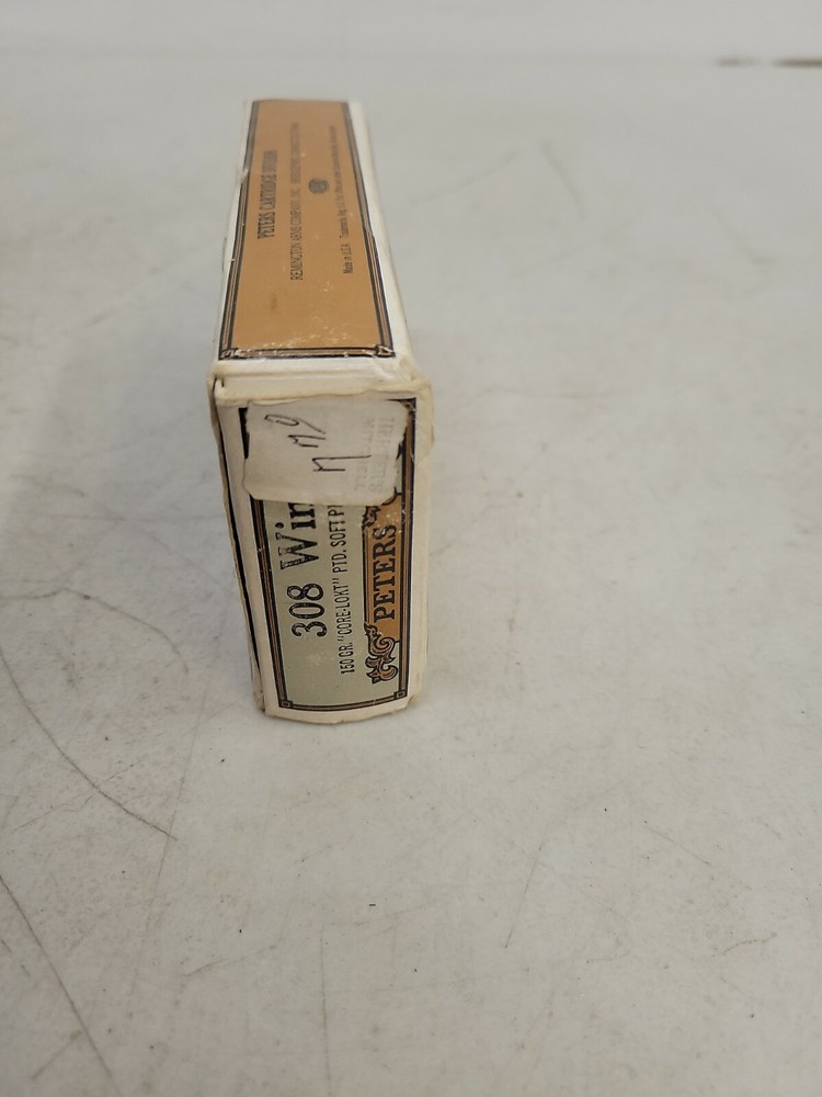 Vintage Peters 308 win shells box only