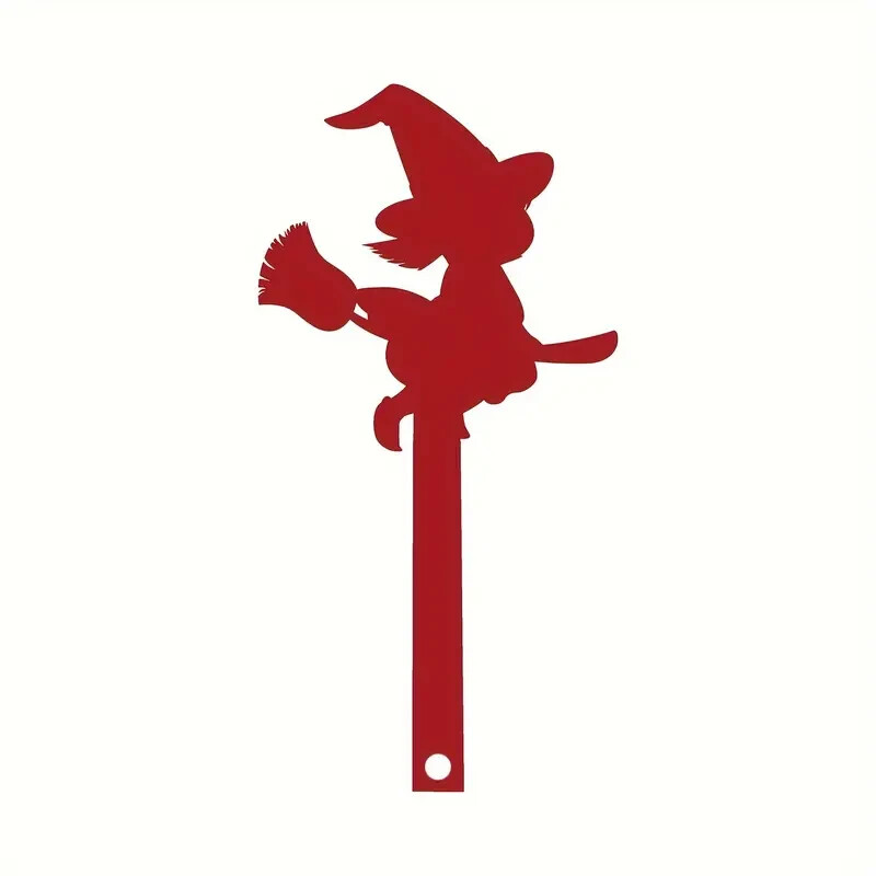Mailbox Flag Replacement Metal Witch Silhouette Decorative Combined Shipping