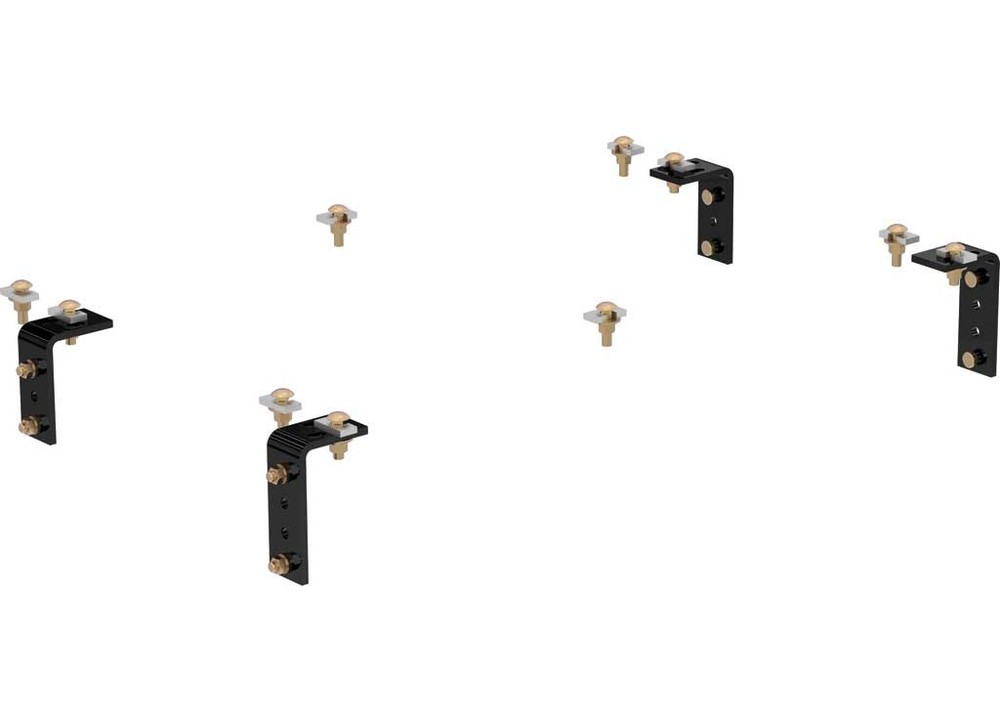 Curt 16101 5th Wheel Mounting Rail Kit Universal