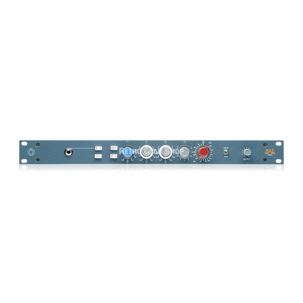 BAE 1073 + PSU Rackmount Microphone Preamp & EQ