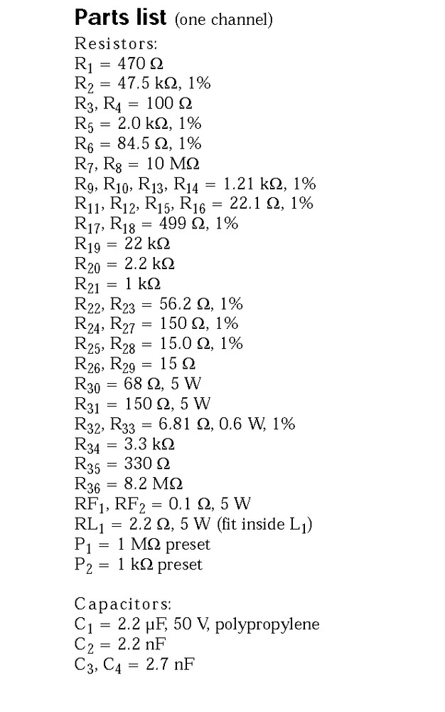 2pcs. pair PCB ELEKTOR AMPLIFIER bare boards