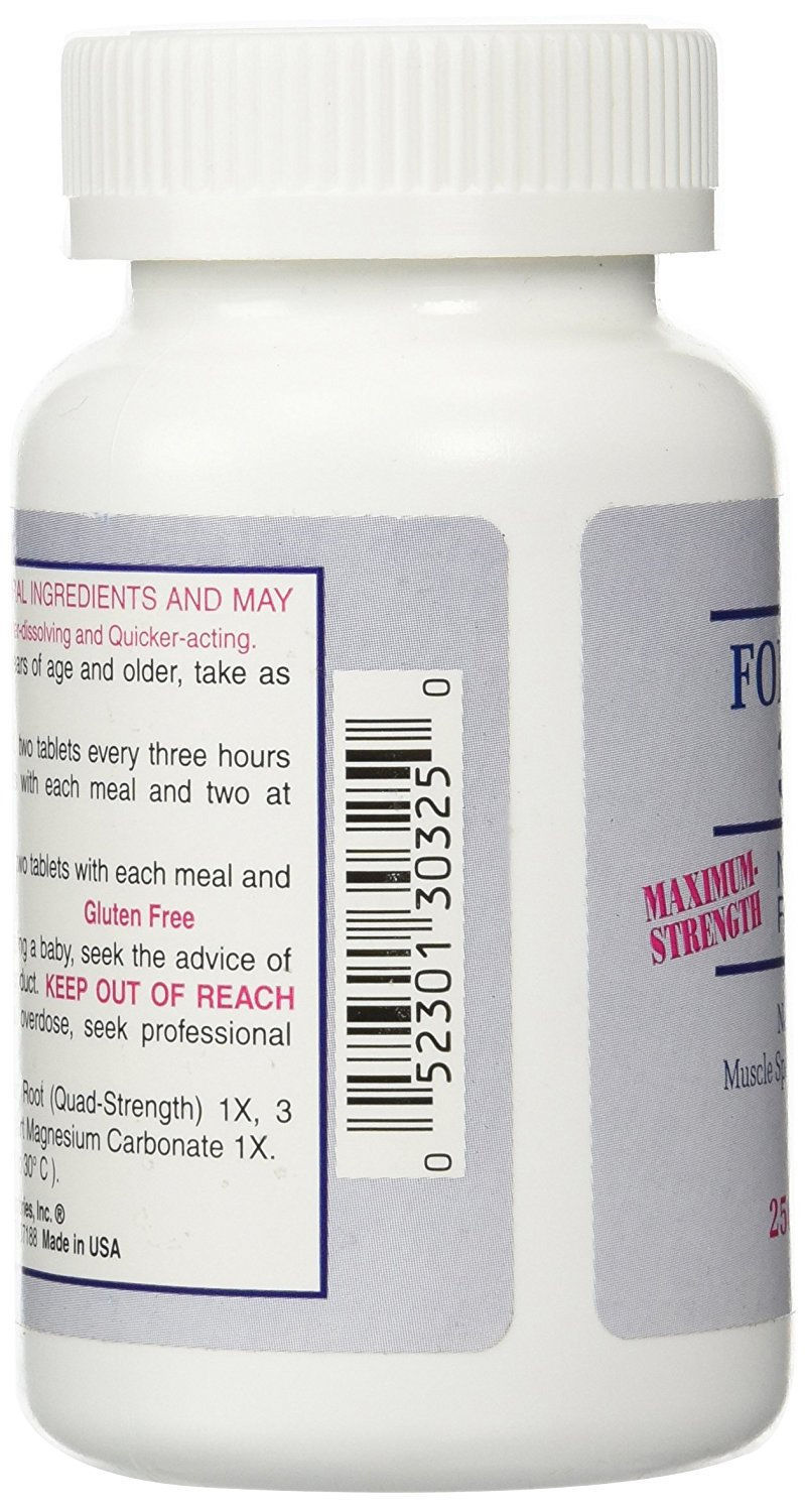 Formula 303 Maximum Strength Natural Muscle Relaxant for Spasms and Cramps