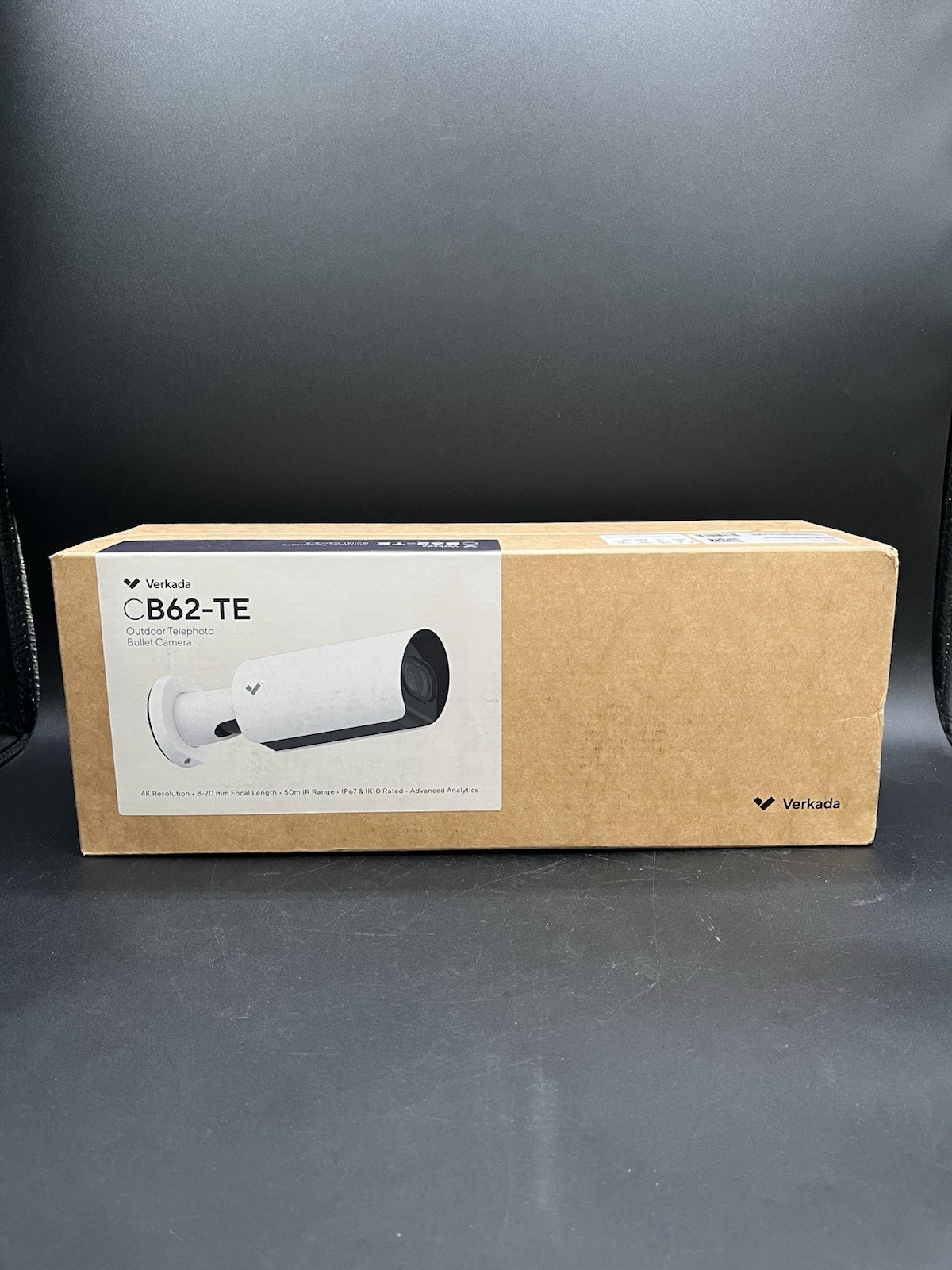 VERKADA CB62-TE 4K Outdoor Telephoto Bullet Security Camera Sealed