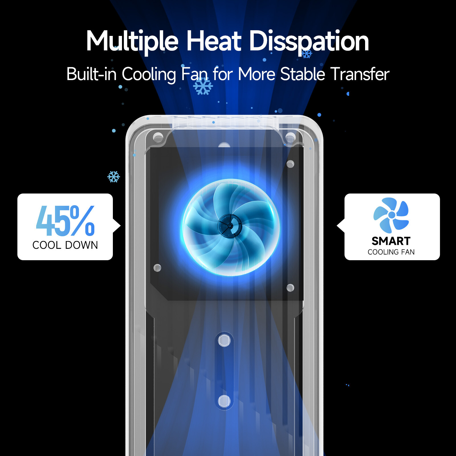 Fanxiang M.2 NVMe SATA SSD Enclosure USB Type C 10Gbps NVMe SSD External Case