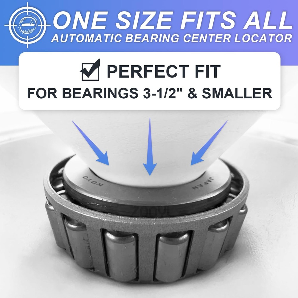 Rotation Handle Bearing Packer Tool - Inject Grease Safely, Easily,...