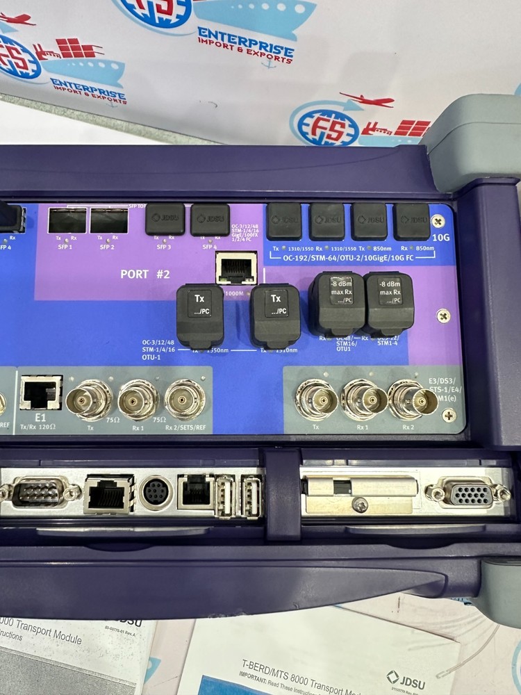 JDSU MTS-8000 Optical Spectrum Analyzer Scalable Multitest Network Tester