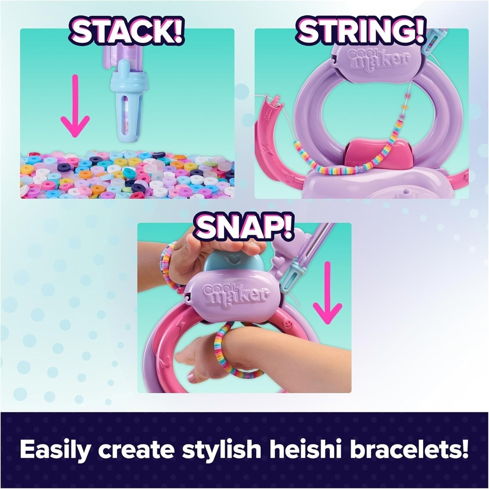 Cool Maker Stack'd Heishi Bracelet Studio - Spin Master