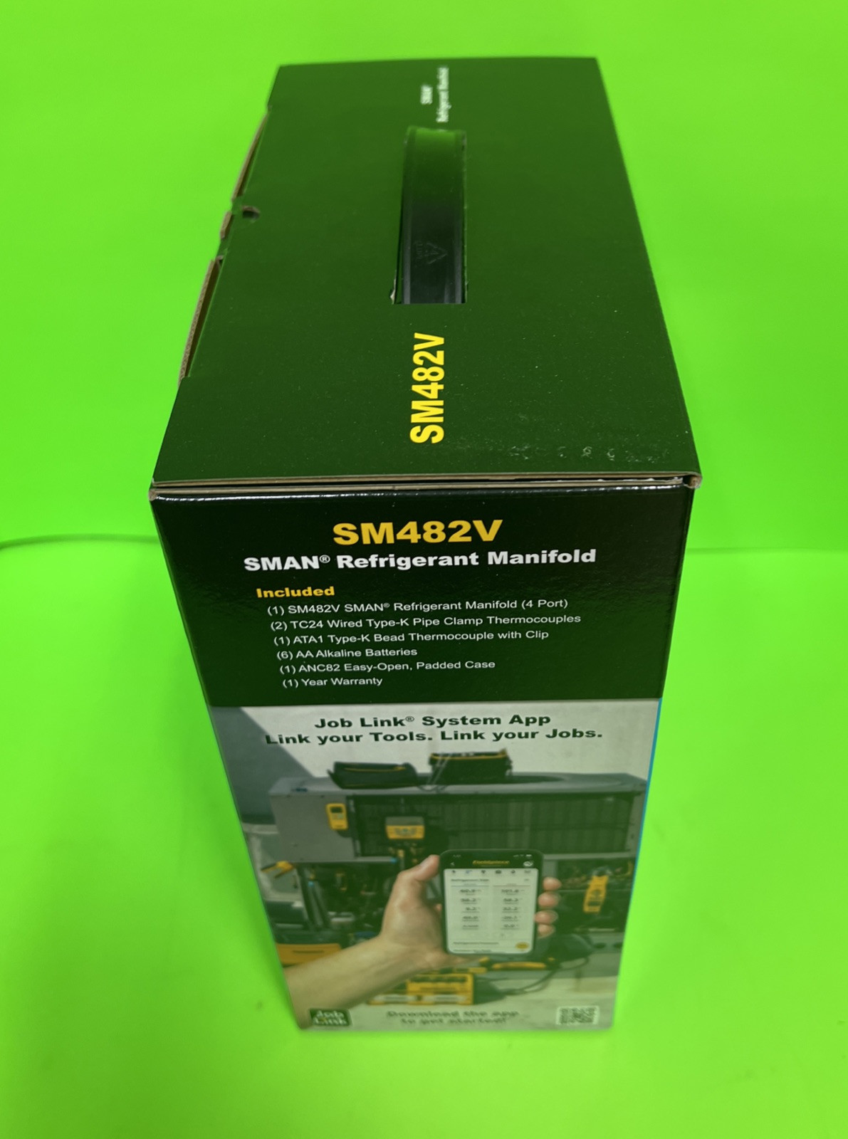 NEW!! Fieldpiece SM482V SMAN Wireless Refrigerant Manifold (4-Port)**FREE SHIP**