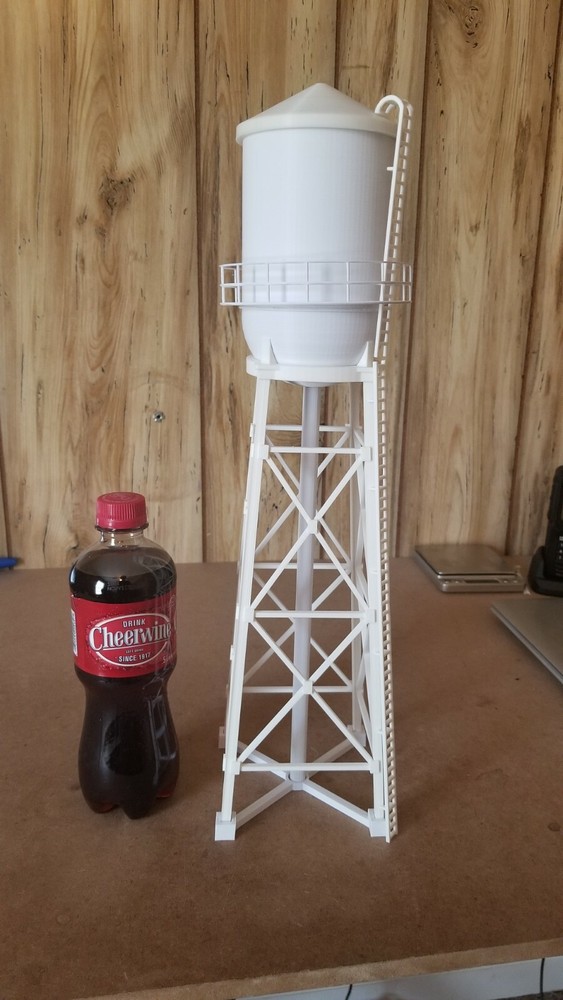 O Scale Water Tower 3D printed 