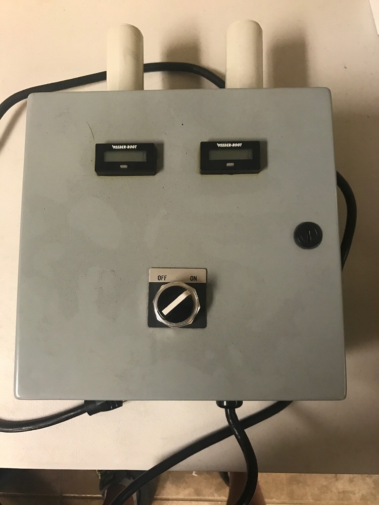 (2) Danaher Controls Veeder Root Totalizer Digital Counter C3420474, Box & More!