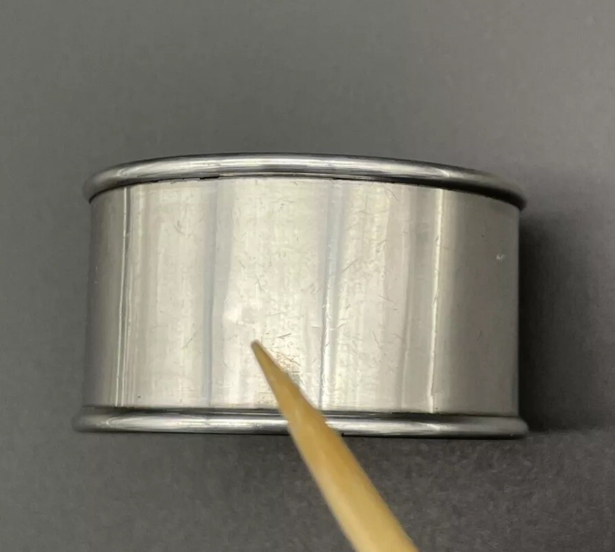 Gorham Sterling Silver Napkin Ring Name Engraved “HOWARD”