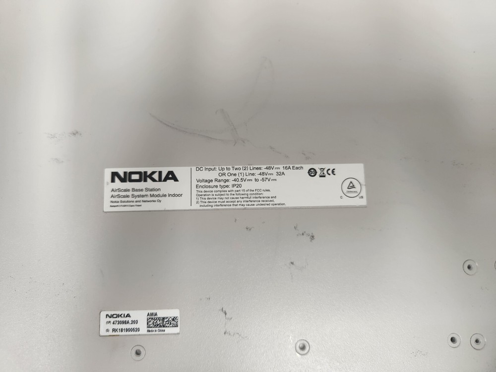 NOKIA AMIA 473098A.102 AirScale Subrack