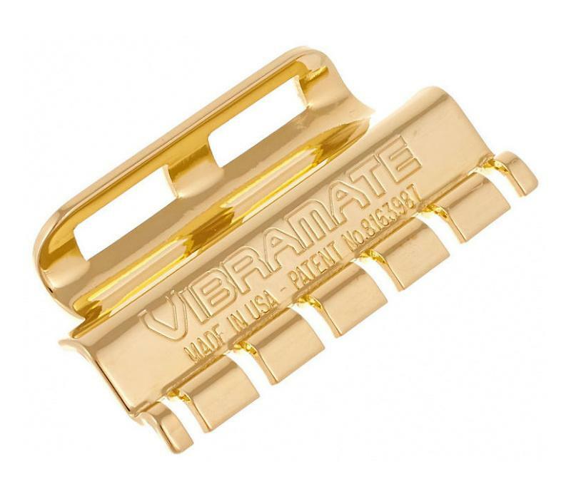 Vibramate® String Spoiler Quick String Change Bigsby Vibratos Gold