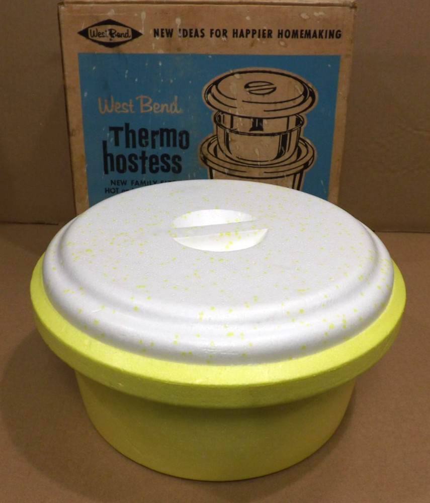 WEST BEND THERMO-HOSTESS Hot Cold SERVER Stainless Steel Bowl Insert