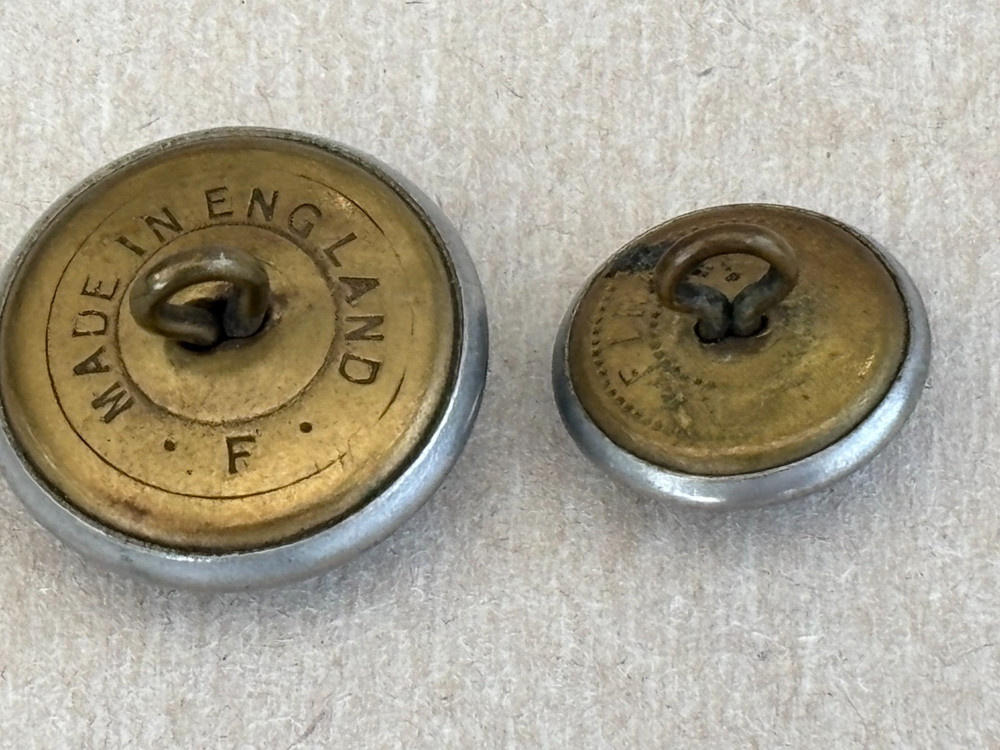 Northampton Constabulary Police Tunic Uniform Button Large & Small KC