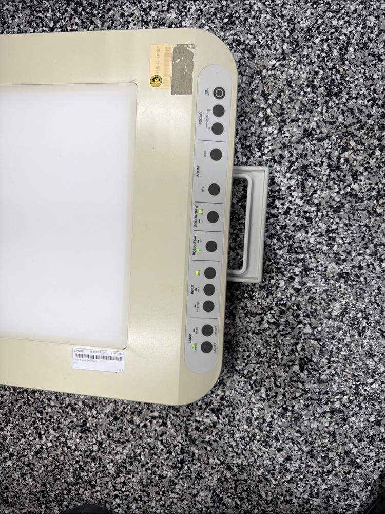 Elmo EV-400AF Visual Presenter Auto-Focus Camera Overhead Projector MWK5
