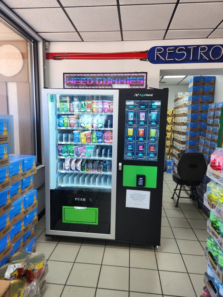 AgeVend Age Restricted Vending Machine USA Technology