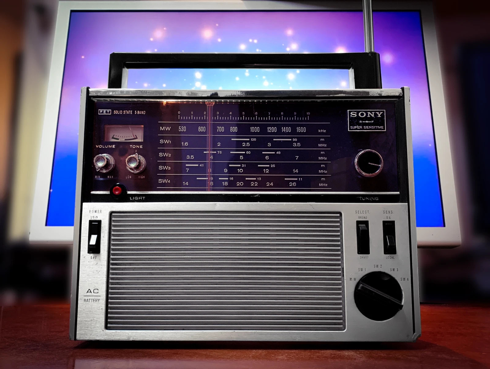 SONY TR-1300 🌈RaRe🌈 World Radio Band LW MW SW