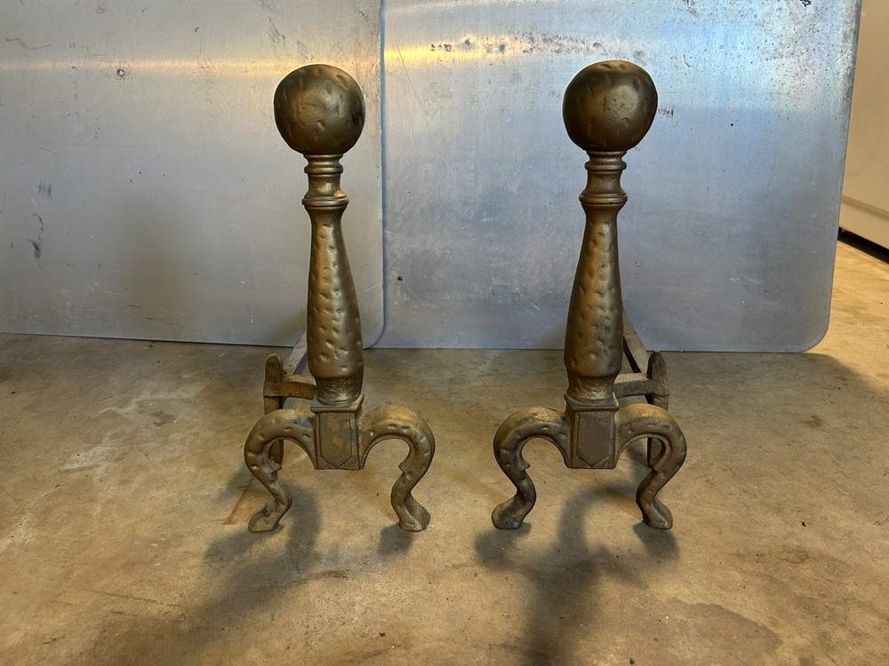 Fireplace Andirons 16” Tall