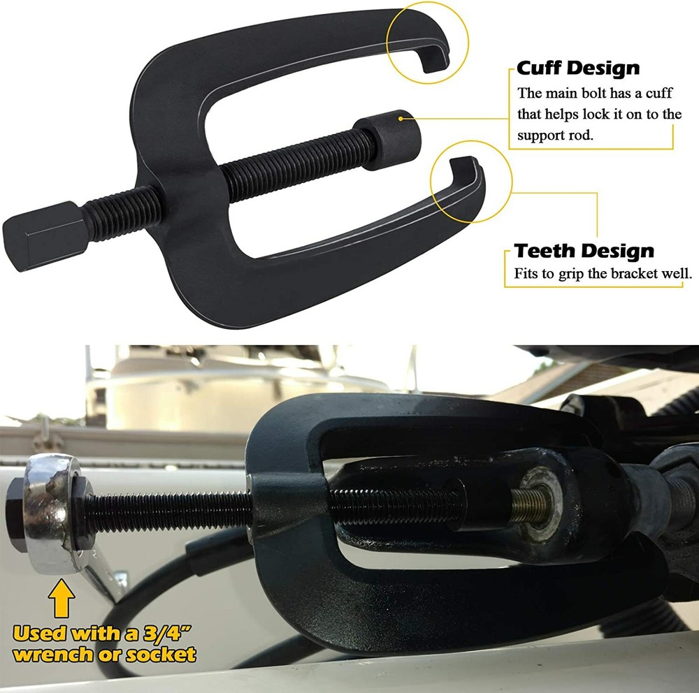 Bleed Kit, Steering Support Bracket Puller, Cylinder Seal Kit Wrench For Seastar