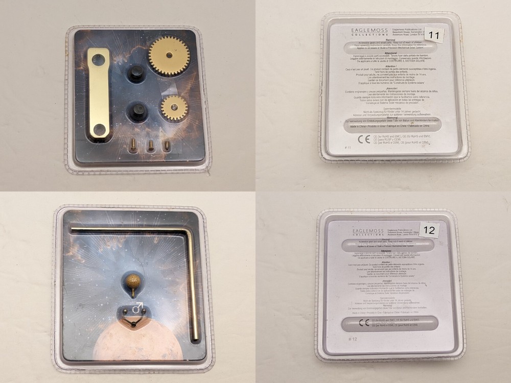 EAGLEMOSS Collections Precision Orrery / Mechanical Solar System | INCOMPLETE