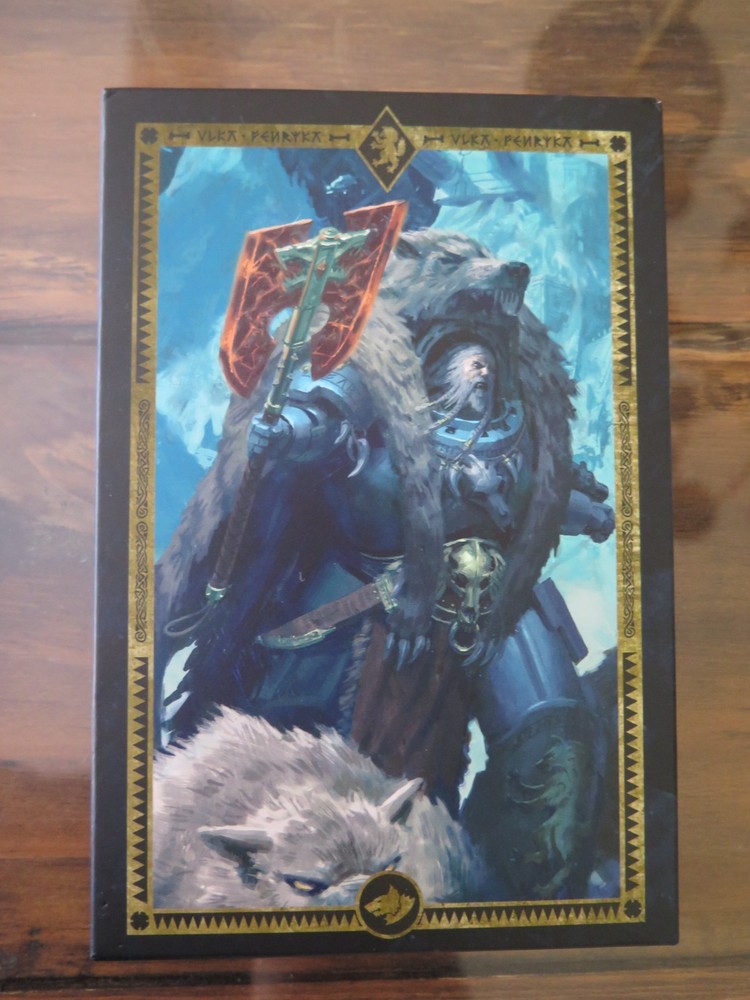 WARHAMMER 40,000 40K SPACE WOLVES CODEX 10TH LIMITED EDITION & DATACARDS