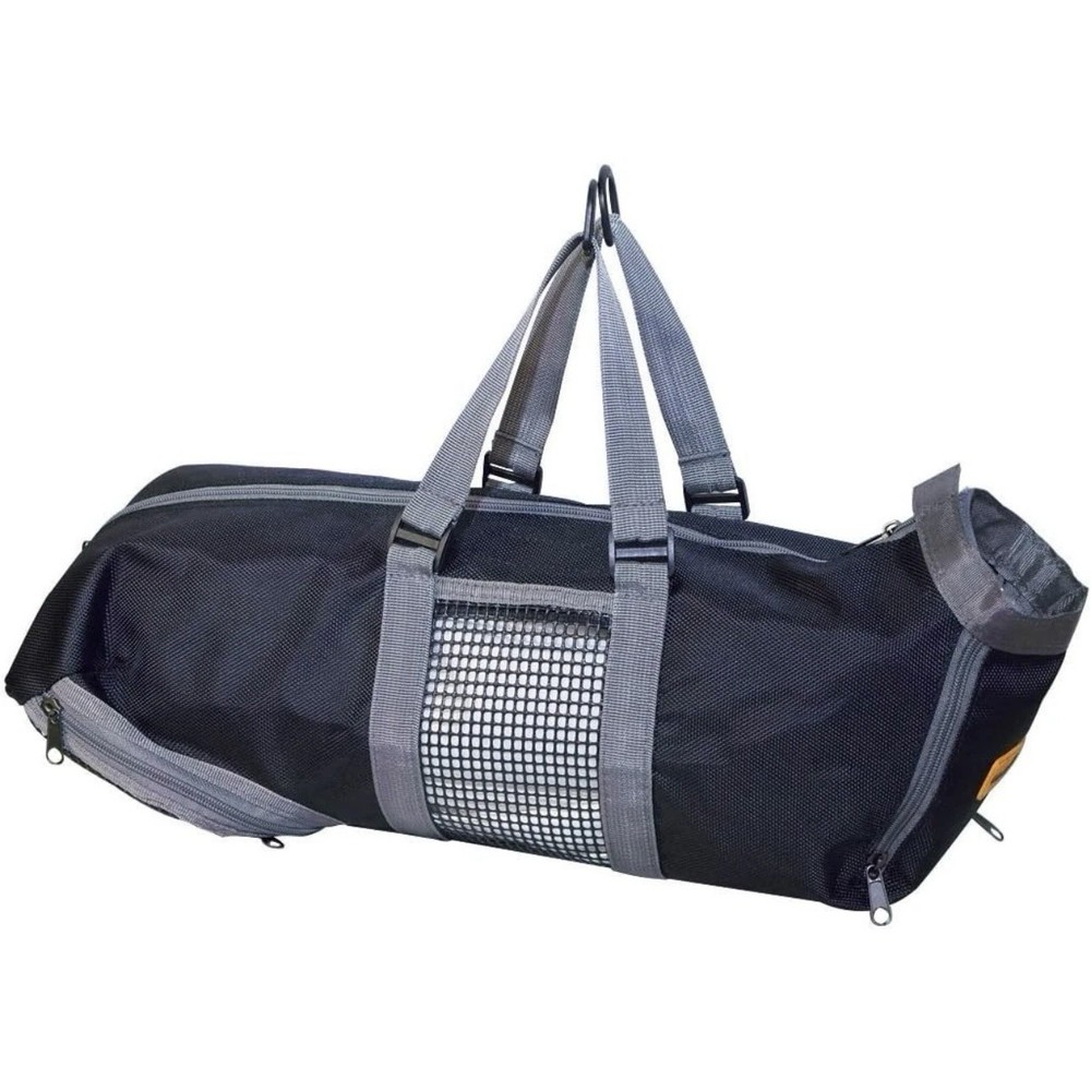 Durable Cat Grooming Bag & Muzzle* NO Scratching-Biting*Black Medium*