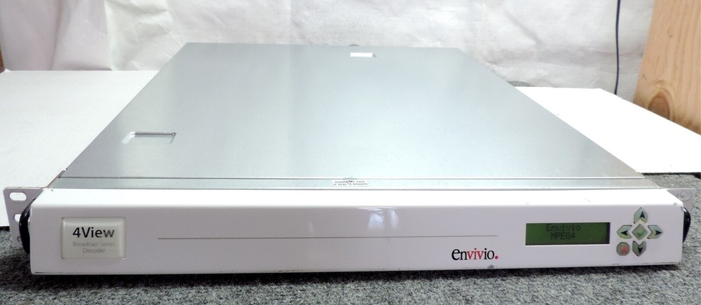 Envivio 4View D1 Broadcast Series MPEG-4 AVC Video Decoder SD & Mobile Content