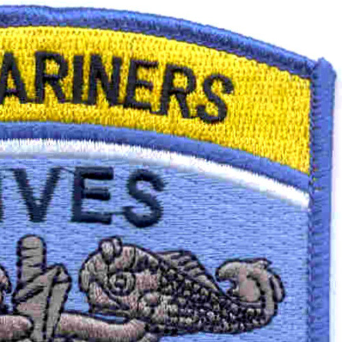 Submariners Wives Also Served With Pride Blue Patch
