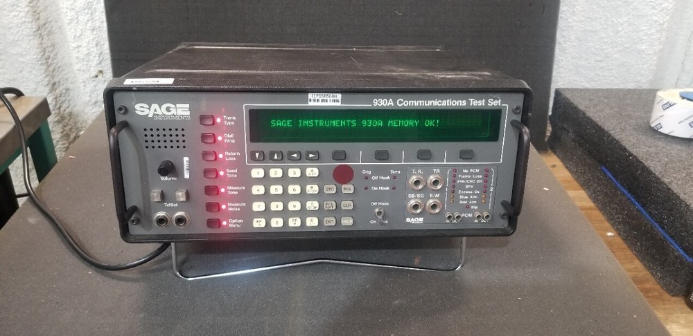 SAGE 930A Communications Test Set Unit A
